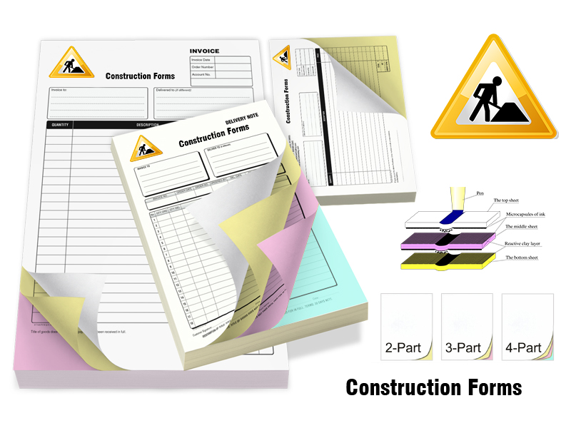 Construction Forms printing USA Construction Forms printing USA