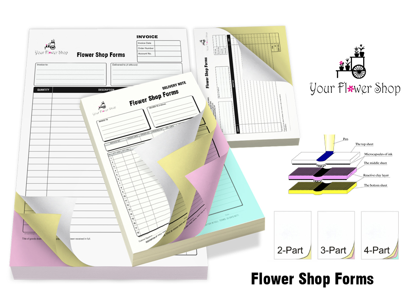 Flower Shop Forms printing USA Flower Shop Forms printing USA