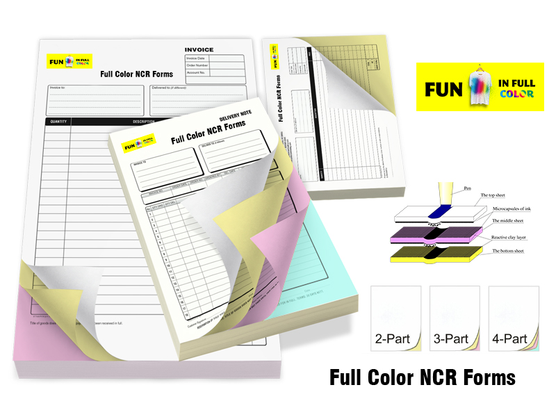 Full Color Carbonless Forms printing USA Full Color Carbonless Forms printing USA