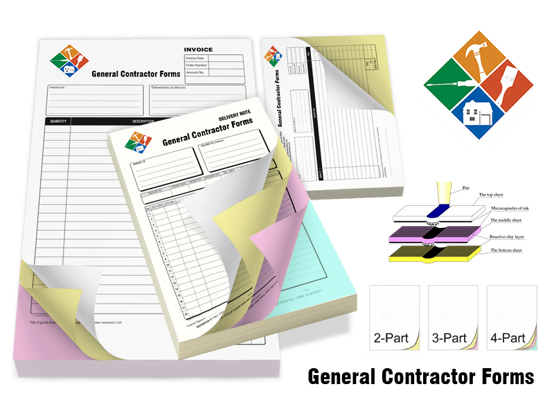 General Contractor Forms printing USA General Contractor Forms printing USA