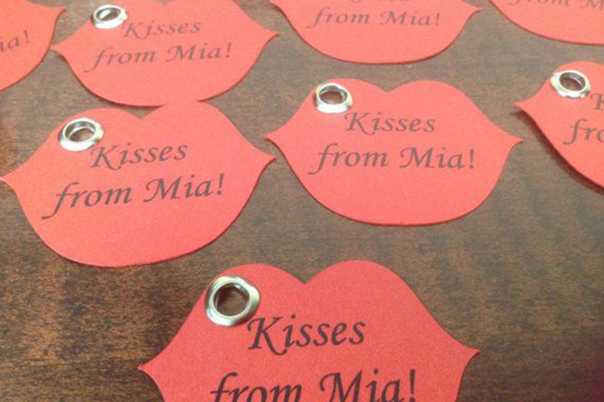 Lips Tags printing USA Lips Tags printing USA