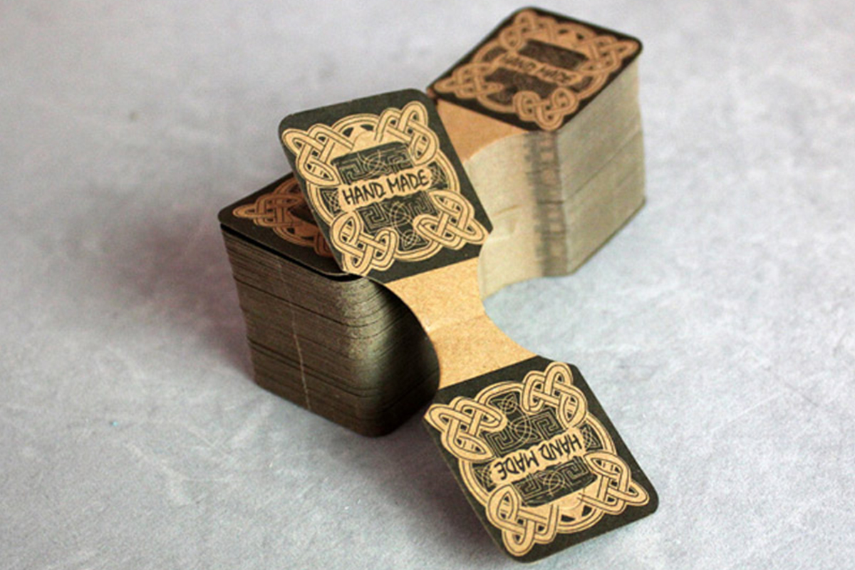 Standard Fold Over Tags printing USA Standard Fold Over Tags printing USA