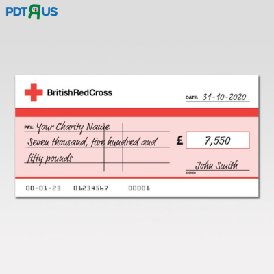 Rigid Foamboard Cheques